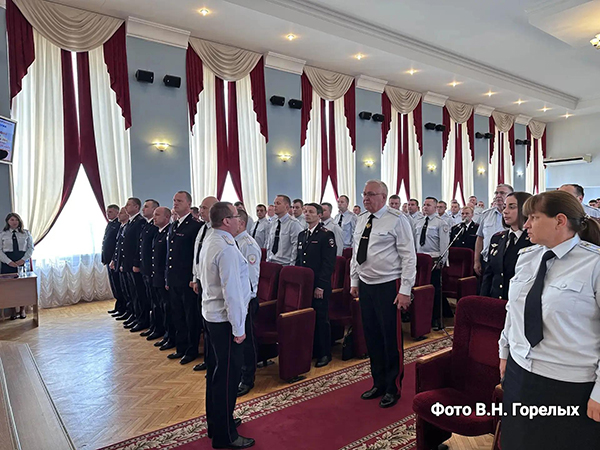 Коллегия по итогам оперативно-служебной деятельности свердловского гарнизона МВД в первом полугодии 2026 года(2026)|Фото: В.Н. Горелых