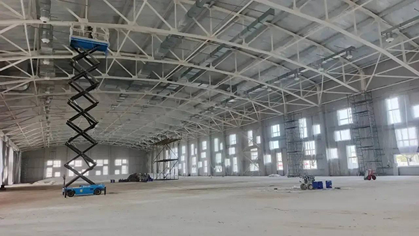 Строительство легкоатлетического манежа в Каменске-Уральском(2026)|Фото: telegram-канал Дениса Паслера / t.me/DVPasler
