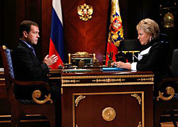 медведев матвиенко|Фото: kremlin.ru