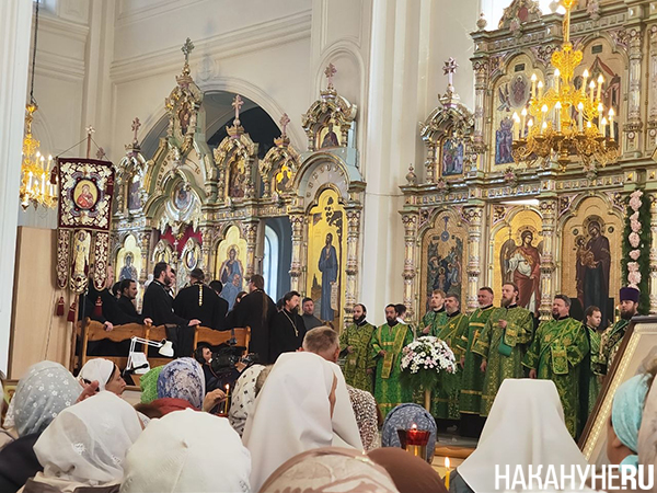 Праздничное богослужение в день памяти святого праведного Симеона Верхотурского и всея Сибири Чудотворца в Свято-Николаевском мужском монастыре Верхотурья(2026)|Фото: Накануне.RU