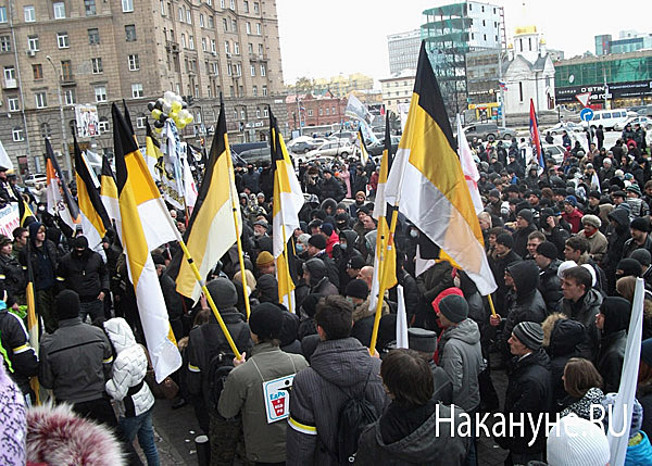 русский марш новосибирск | Фото: Накануне.RU