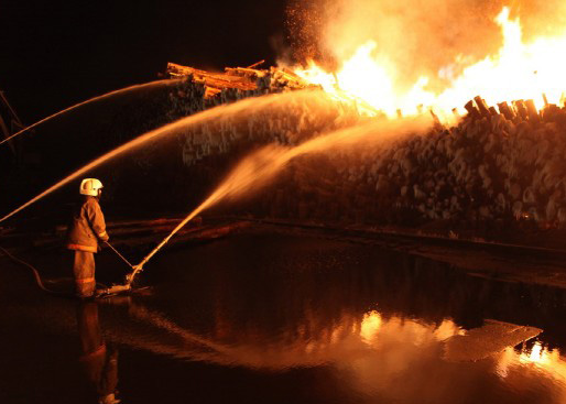 пожар архангельск порт | Фото: 29.mchs.gov.ru