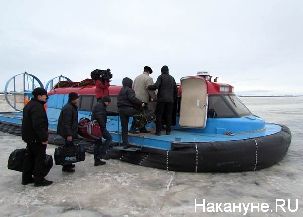 переправа салехард-лабытнанги судно на воздушной подушке|Фото: Накануне.ru