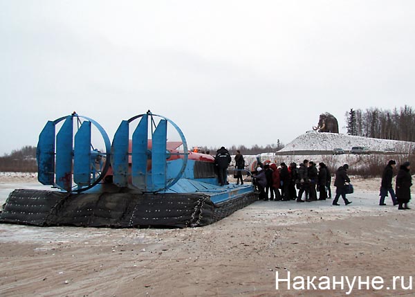переправа салехард-лабытнанги судно на воздушной подушке(2011)|Фото: Накануне.ru