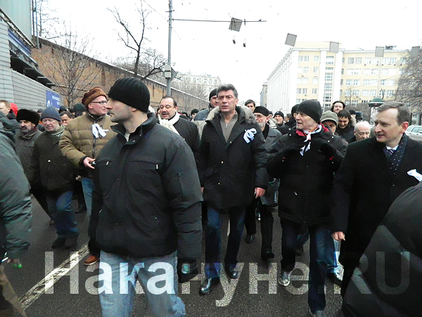 немцов, митинг, площадь революции, болотная площадь, москва,10.12.2011|Фото: Накануне.RU