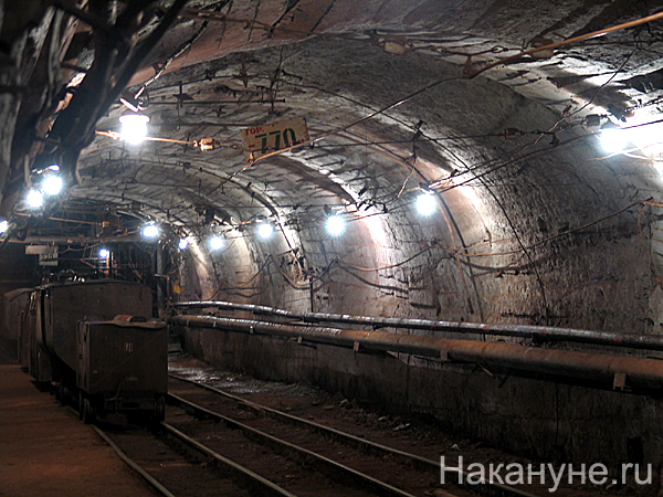 севуралбокситруда субр рудник шахта горизонт 770 метров вагонетка | Фото: Накануне.ru