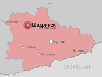 Карта Кургана Фото