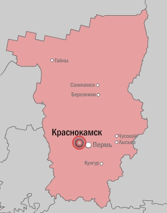 Краснокамск-карта|Фото: Накануне.RU