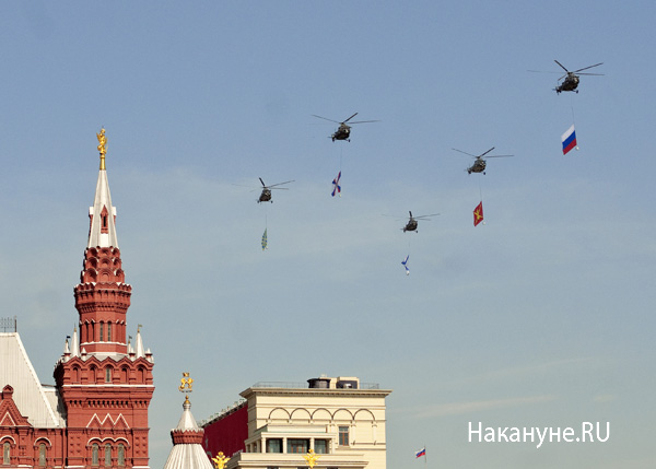 репетиция парад победы красная площадь кремль вертолет | Фото: Накануне.RU