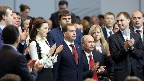 Дмитрий Медведев, Владимир Путин Единая Россия(2012)|Фото: Известия