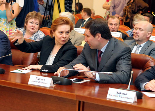 Наталья Комарова Михаил Юревич | Фото: пресс-служба губернатора Челябинской области