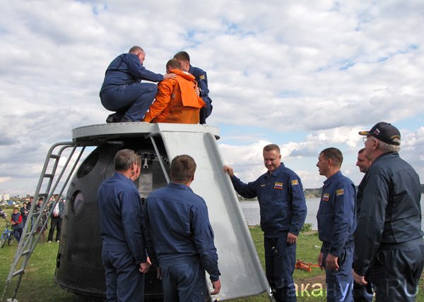 Упрун, подразделение поисково-спасательного обеспечения запусков и приземлений космических аппаратов, показательные учения | Фото: Накануне.RU