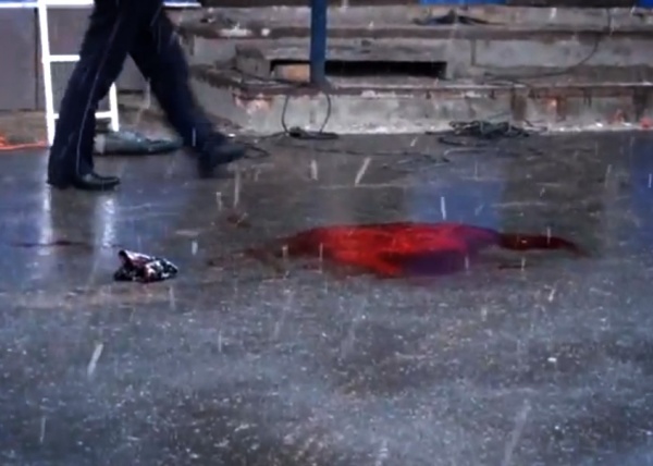 сургут, чиновники, расстрел, полиция, оцепление, кровь | Фото: surgut-today.ru