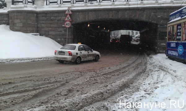 снег, дорога, Москва | Фото:Накануне.RU