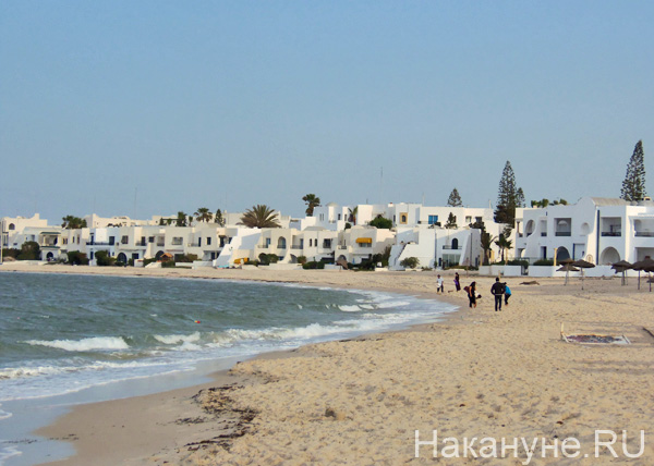 Тунис, Эль Кантауи, пляж, отели | Фото: Накануне.RU
