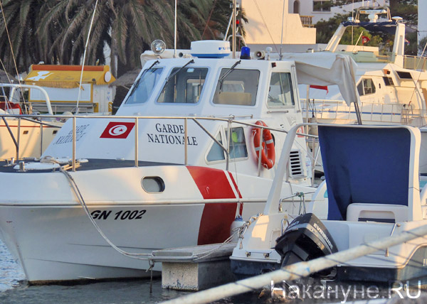 Тунис, Эль Кантауи, катер, национальная гвардия, порт | Фото: Накануне.RU