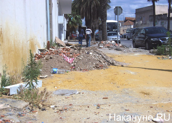 Тунис, мусор(2013)|Фото: Накануне.RU