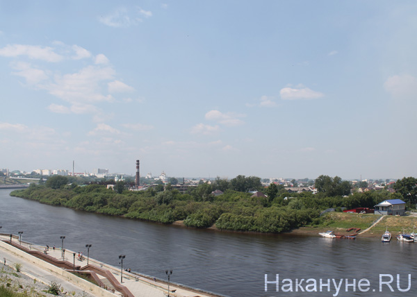 река Тура Тюмень набережная(2013)|Фото: Накануне.RU