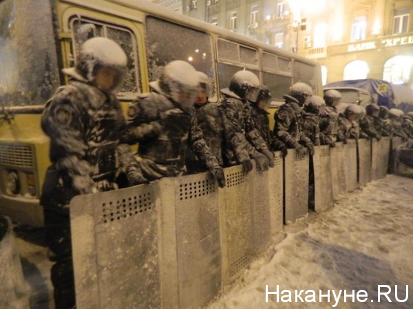 внутренние войска, Майдан, Киев, декабрь, 2013(2013)|Фото: Накануне.RU