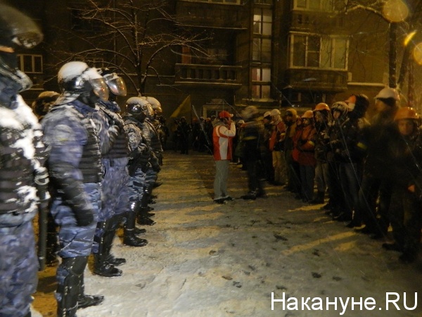 "Беркут", Киев, Майдан, декабрь, 2013|Фото:Накануне.RU