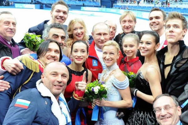 Владимир Путин, фигуристы, Олимпиада | Фото:news.kremlin.ru