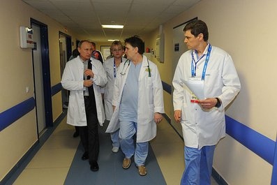 Путин в больнице|Фото: