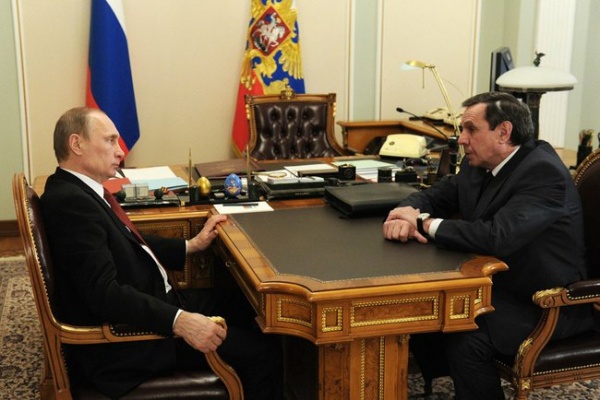 врио губернатора Новосибирской области Владимир Городецкий, встреча с Путиным|Фото: kremlin.ru