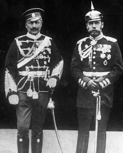 Вильгельм II, Николай II|Фото: samisdat.com