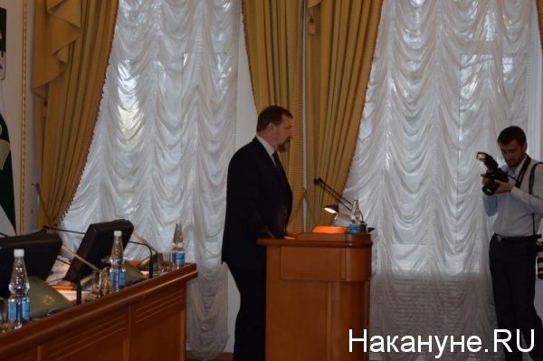 заседание Курганской областной думы Сергей Путмин|Фото: Накануне.RU