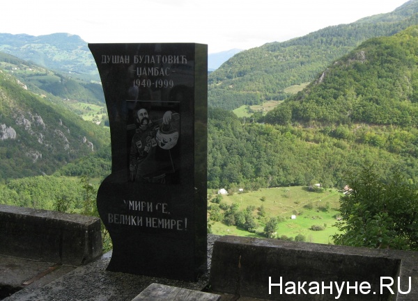 памятник герою, Сербия, Душан Цамбас|Фото: Накануне.RU