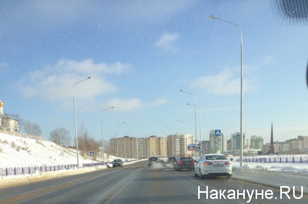 Нефтеюганск Набережная дорога|Фото: Накануне.RU