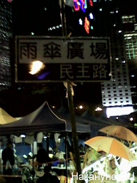 гонконг, майдан, протест|Фото: Накануне.RU