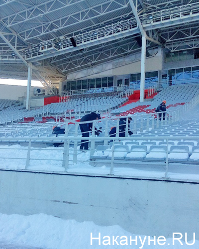 Екатеринбург, Центральный стадион, демонтаж |Фото: Накануне.RU