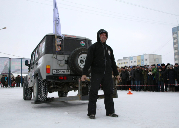 турнир ceman Arctic Strongman|Фото: пресс-служба администрации Надымского района