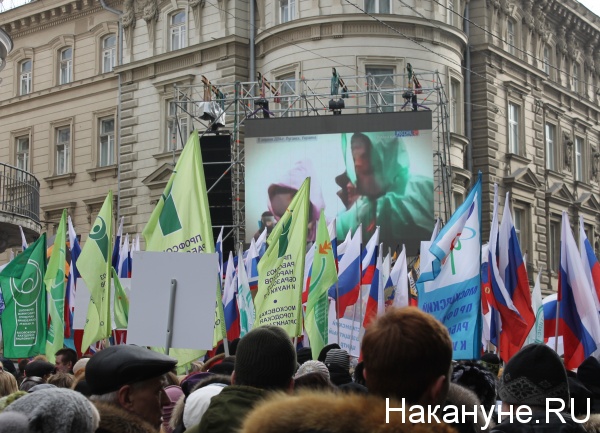 Антимайдан, марш, Москва|Фото: Накануне.RU
