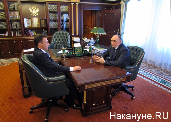 холманских игорь рюрикович полномочный представитель президента рф в урфо дубровский борис александрович губернатора челябинской области | Фото: Накануне.ru