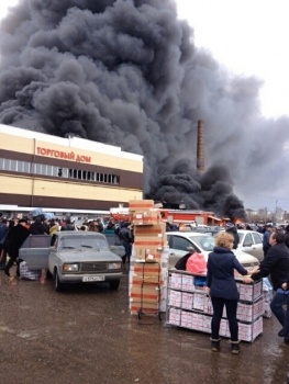 пожар, торговый центр, Казань|Фото:16.mchs.gov.ru