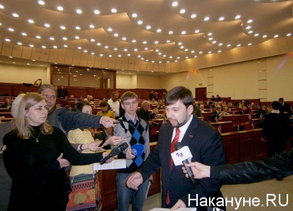 Вице-спикер Народного совета ДНР Денис Пушилин|Фото: Накануне.RU