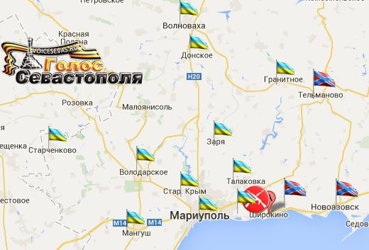 карта Новороссия|Фото:cassad.net