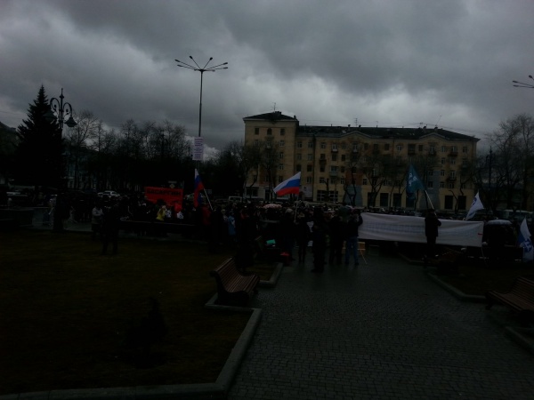 митинг за отставку Басаргина Пермь|Фото: Александр Зотин