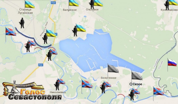 карта Новороссия|Фото:cassad.net