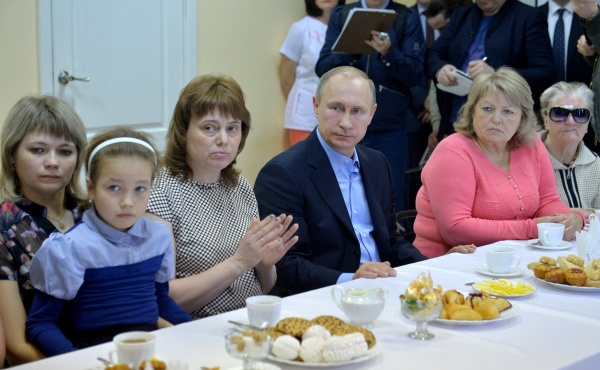 Владимир Путин, Хакасия, пункт временного размещения|Фото:kremlin.ru