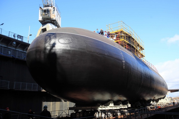 проект 636.3 краснодар, подводная лодка, спуск на воду|Фото:адмиралтейские верфи