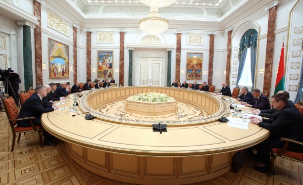 лукашенко, дубровский, делегация, визит|Фото:пресс-служба губернатора челябинской области