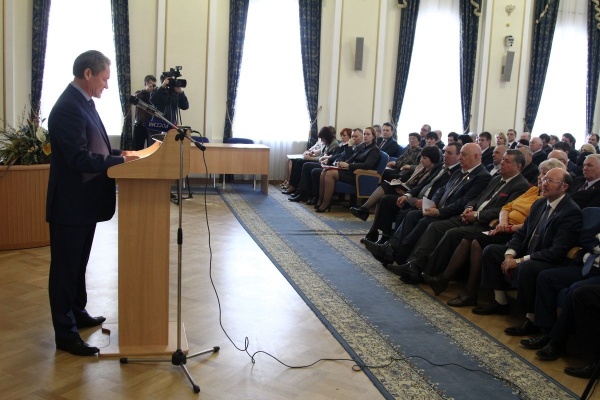 Алексей Кокорин отчет перед депутатами Курганской областной думы|Фото: пресс-служба губернатора Курганской области