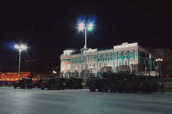 репетиция парада в Екатеринбурге, танки, военные|Фото:https://vk.com/te_ekb