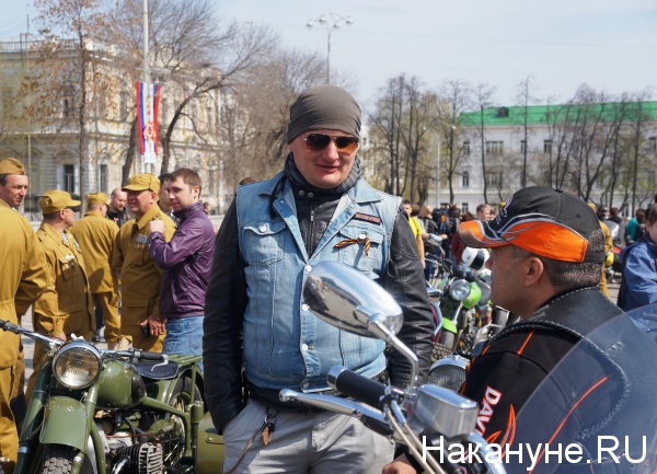 мотопробег, марш Знамени Победы, Екатеринбург|Фото: Накануне.RU