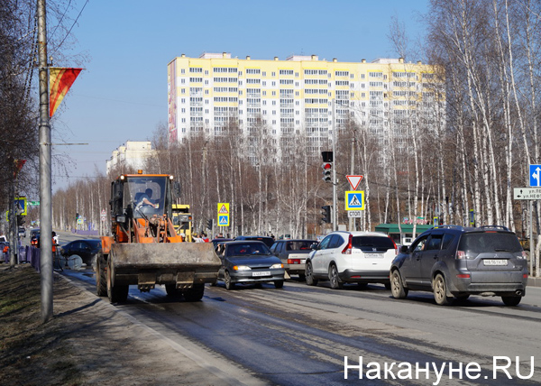 ремонт дорог в Нефтеюганске|Фото: Накануне.RU