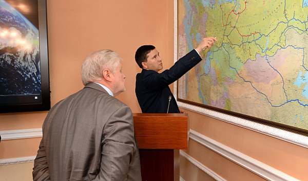 визит Сергея Миронова в Селехард|Фото: Пресс-служба губернатора Ямала