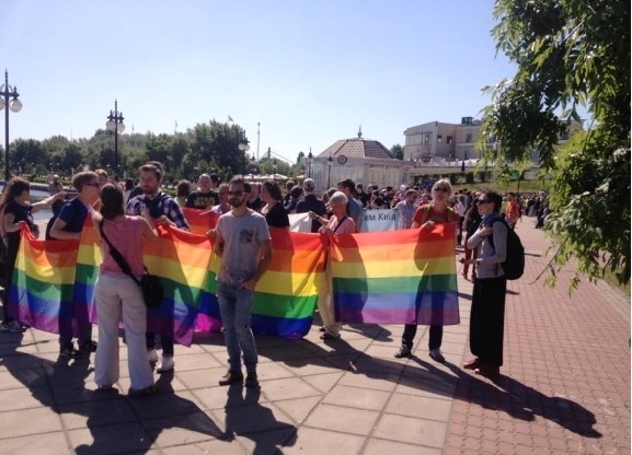 гей-парад, Киев|Фото: Виталий Селык / Facebook
